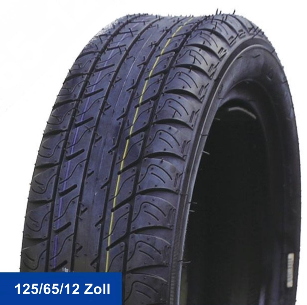 Allwetter Reifen 125/65-R12 zum Beispiel für Econelo, eLazzy u. viele mehr!